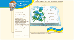 Desktop Screenshot of konditorei-ukraine.de